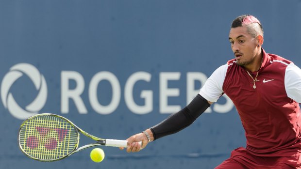 Nick Kyrgios has been embroiled in controversy - again.