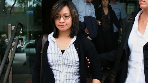 $2.6 million payout: Michelle Lee leaves court in 2008.