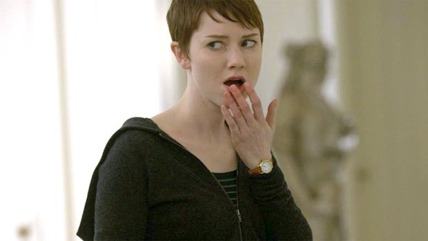 Endearing? Serial killing nanny Emma Hill, played by Valorie Curry, on <i>The Following</i>.