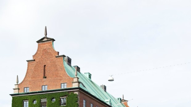 Cycling the streets of sustainability conscious Malmö, Sweden’s third-largest city. 