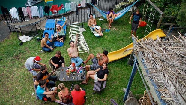 More people living under the same roof ... Sydney's housing situation.