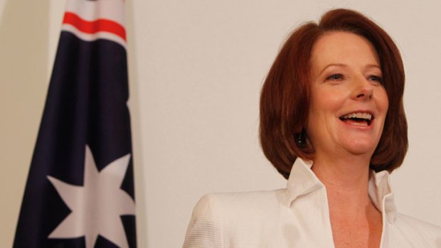 The Gillard government would still be defeated in a landslide election if one was to be held now.