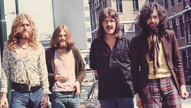 Led Zeppelin about the time of the release of <i>Led Zeppelin IV</i>.