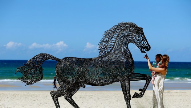 Swell Sculpture Festival will liven up the southern Gold Coast this weekend.