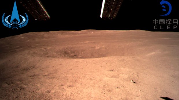 The Chinese government claims its robot Moon landing is a step forward for all mankind.  