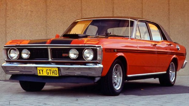 An Australian classic: the 1971 Ford Falcon XY GTHO.