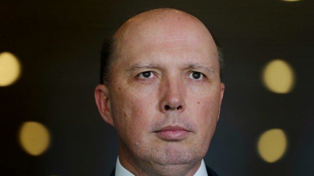 Peter Dutton told a radio station: 'These lawyers have been playing the game with these people who are willing participants and we're a generous nation, but we're not going to be taken for a ride.'