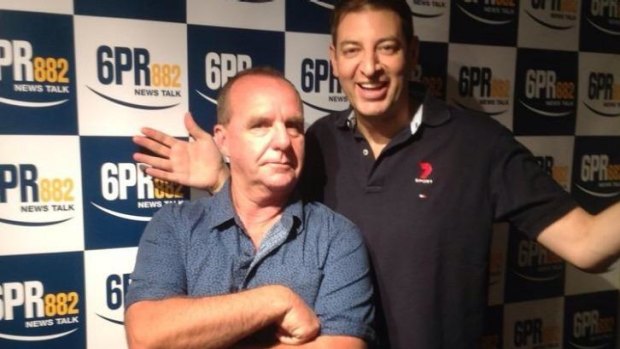 Millsy looks a little unimpressed here but he, like listeners, was wowed by Basil's daughter's AFL commentary debut.