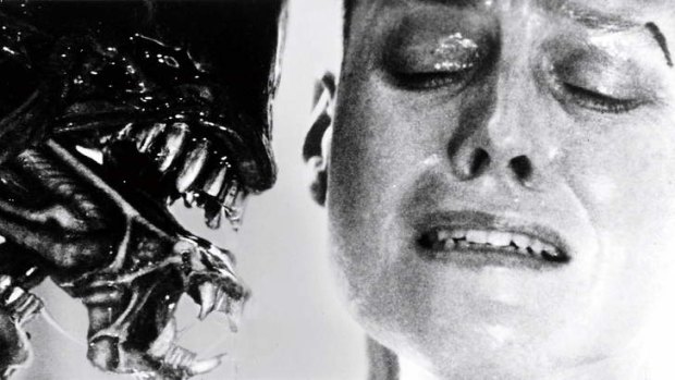 Ripley (Sigourney Weaver) faces her fears in <i>Alien 3</i>.
