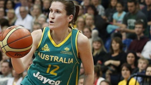 Belinda Snell top scored for the Opals.