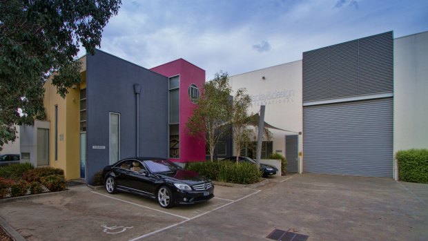 This warehouse at 31 Essex Street, Pascoe Vale, has been leased to the Circus Spot and Acrobatics studio.