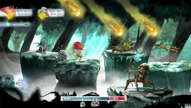Accessible to a wide audience: A screenshot of Child of Light.
