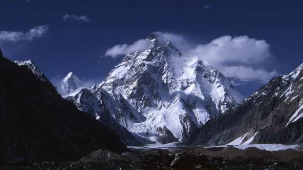 K2, the world's second-highest mountain, is in the Karakoram Range.