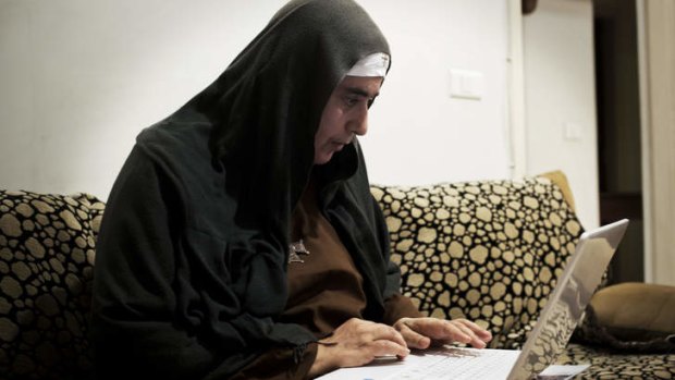 Mother Agnes Mariam of the Cross, who has dismissed the Syrian gas attack videos as a hoax.