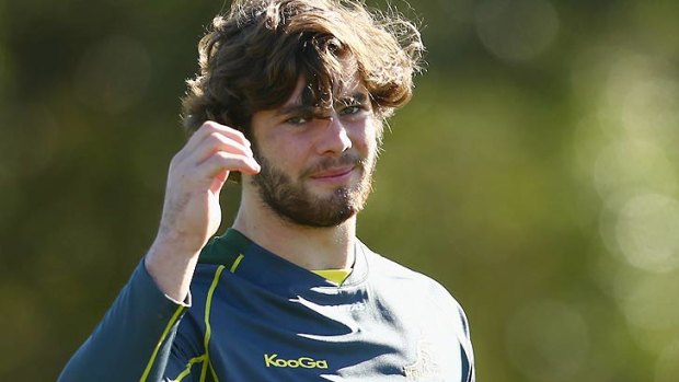Liam Gill is vying for a spot in the Wallabies scrum.