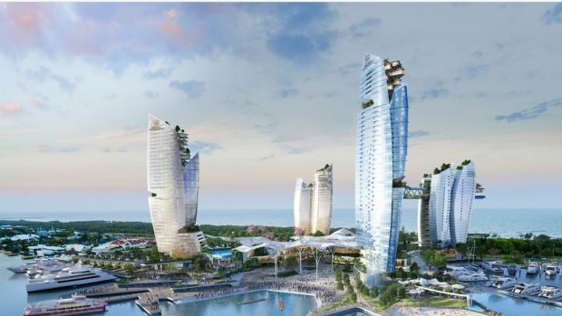 ASF's proposal for a new $3 billion casino resort at Southport Spit was rejected on Tuesday.