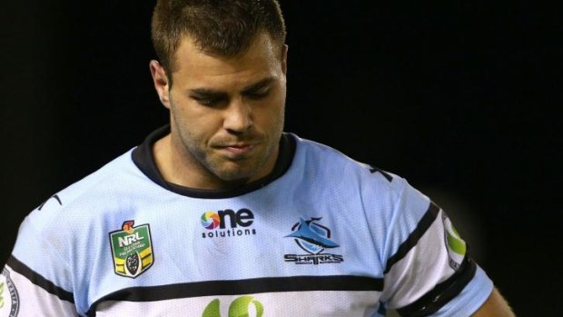 "The men in the middle are on par with us": Sharks stand-in captain Wade Graham.