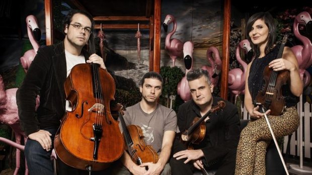Strings: Fourplay are an indie rock band; no really.