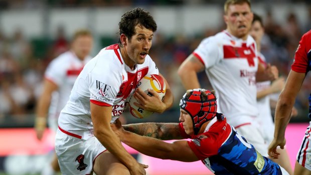 No Sunday picnic: Stefan Ratchford and his England team-mates started like a house on fire before France fought back in the second half.
