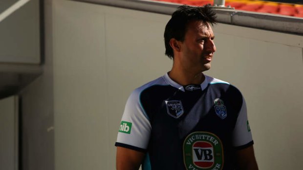 Fresh angle: Laurie Daley cuts a different figure to Ricky Stuart.