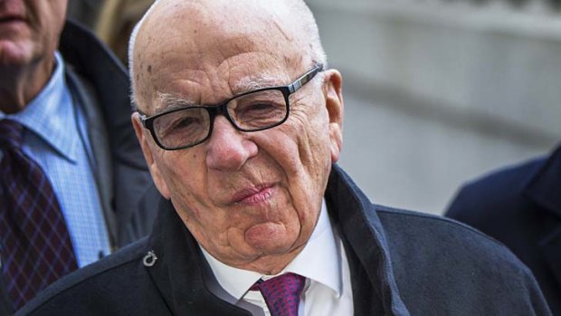 Siphoning claims: Rupert Murdoch.