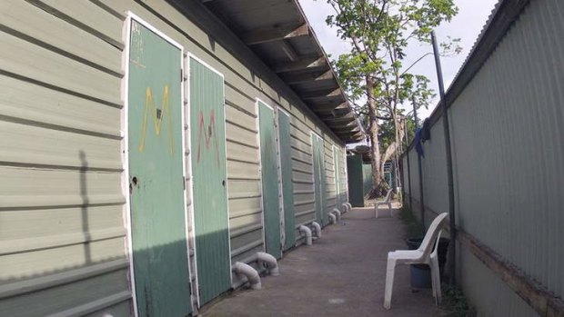 An image of the Manus Island detention centre.
