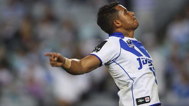 In the hot seat &#8230; Bulldogs fullback Ben Barba's attacking lines deserve examination.