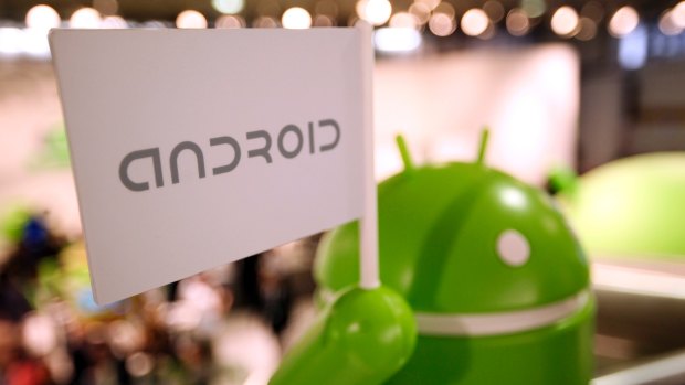 Google on top: Android's global smartphone market share rose to 81 per cent.
