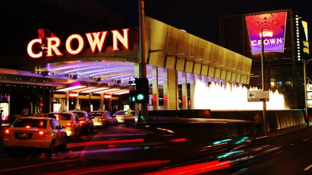 Crown Casino: 'twenty million people a year go through that place.'