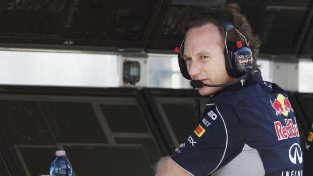 Red Bull team principal Christian Horner.