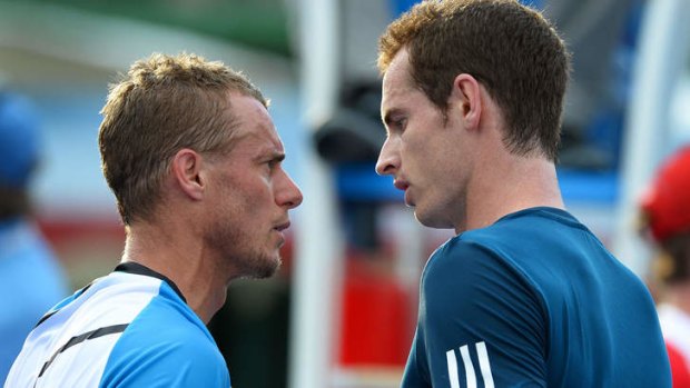 Lleyton Hewitt gave an underdone Andy Murray a proper work-out.