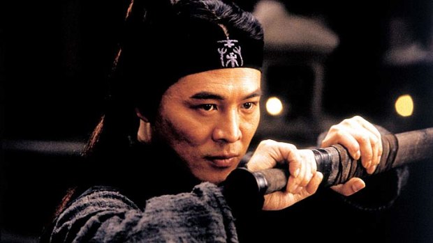 Jet Li in <i>Hero</i> (2002).