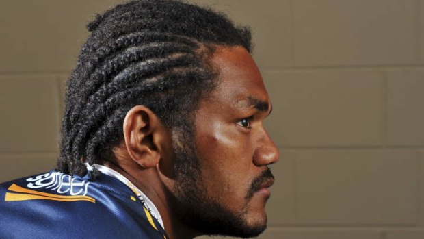 Henry Speight, sporting a new hairstyle on Friday.