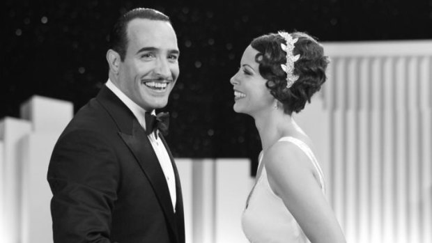 On high beam ... George Valentin (Jean Dujardin) and Peppy Miller (Berenice Bejo) gleam in all the right places.