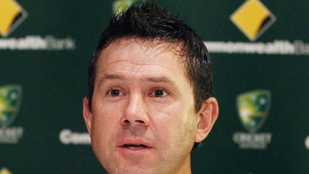 Disappointed ... Ricky Ponting understands why the selectors dropped him from the one-day side.