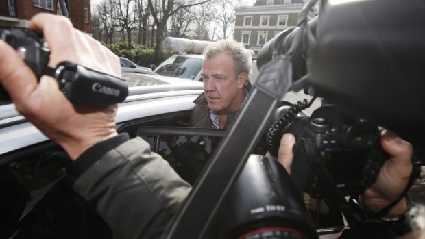 Top Gear presenter Jeremy Clarkson admits regret over fracas.