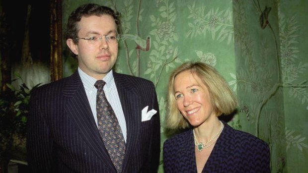 Hans Kristian and Eva Rausing in 1996.