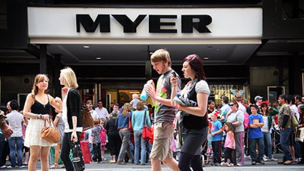 Investor appetite for Myer is insatiable.