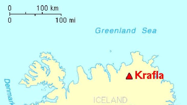 A map of some of the major volcanoes in Iceland, courtesy of the US Geological Survey.