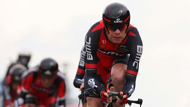 Apart from his third place overall in the Tour of Oman in February, Cadel Evans has been lacking top results this season.