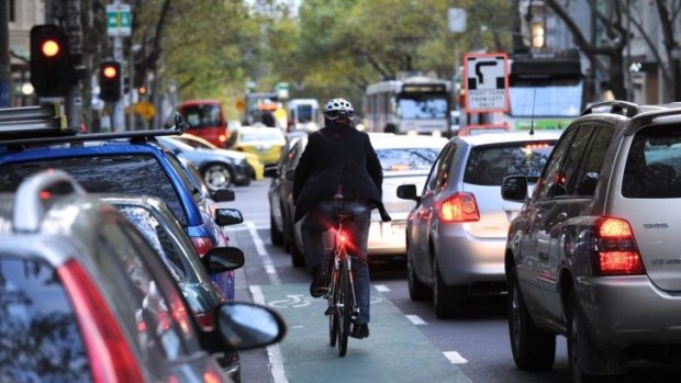 Niche interest: Nearly 9 per cent of Brunswick  residents use a bicycle as the sole mode of transport to work, many more than in outer surburban electorates.