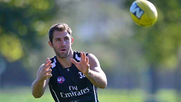 Travis Cloke is integral to Collingwood's hopes of challenging for the premiership again this year.