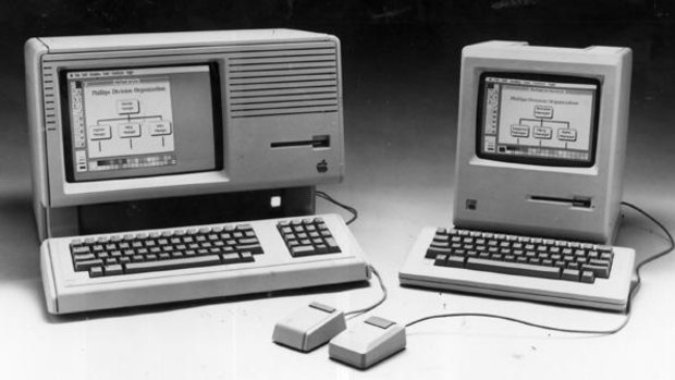 Apple's Lisa and Macintosh computers in the mid 1980s.