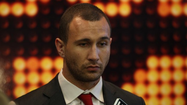 Quade Cooper may have played his last game for Australia.