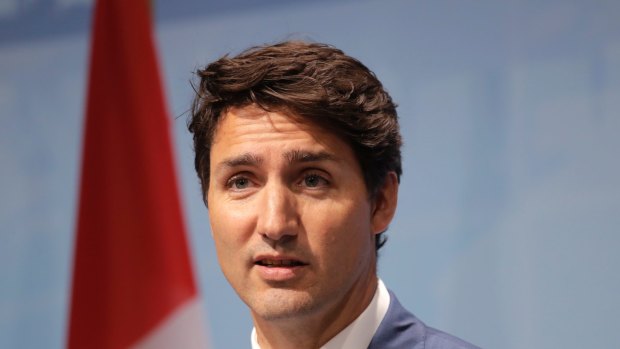 Canadian Prime Minister Justin Trudeau last week.
