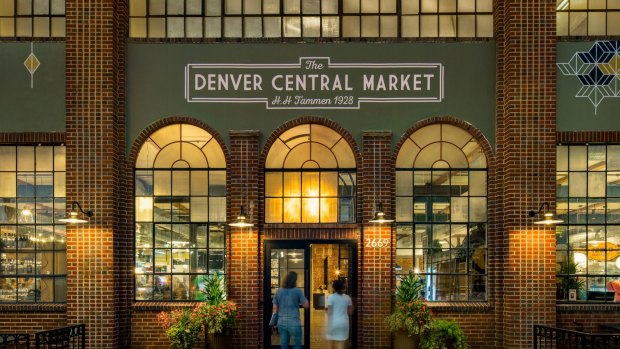 The Denver Central Market is home to a number of independent gourmet purveyors.