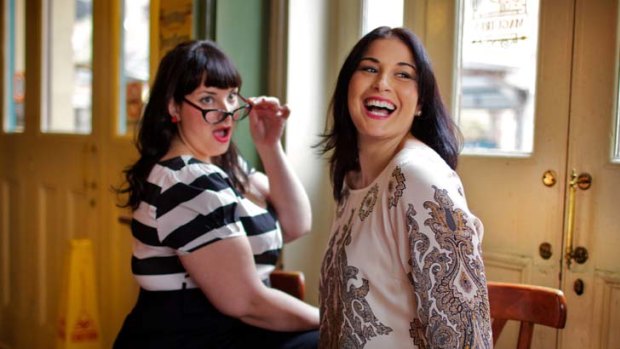 The runway is calling &#8230; Yvette Coyne, left, and Tanya Griggs will take part in the Big is Beautiful plus-size show as part of Fashion Festival Sydney.