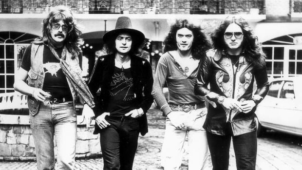 Still going strong ... Deep Purple in their 1970s heyday.
