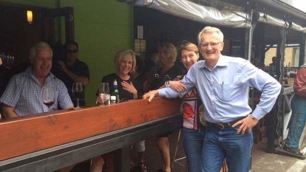 Campaign: Bill Glasson is launching a second attempt to win the seat of Griffith.