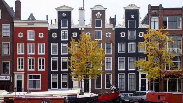 'Prettier than Paris' ... the UNESCO World Heritage-listed canal belt of Amsterdam.